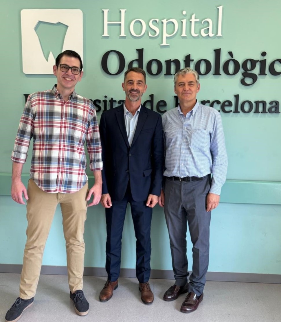 La Fundació Josep Finestres recibe la visita de la Clínica Universitaria de la Universidad Rey Juan Carlos de Madrid.