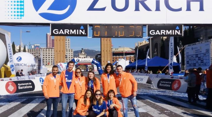 Un any més, a la Zurich Marató de Barcelona