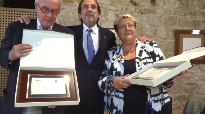 Acte d’homenatge de la Fundació Josep Finestres a la Dra. Virginia Novel Martí i al Dr. Joan Salsench Cabré amb motiu de la seva jubilació