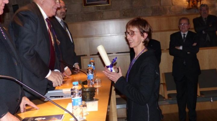 Dra. Silvia Sánchez, nou membre de la Reial Acadèmia de Farmàcia de Catalunya